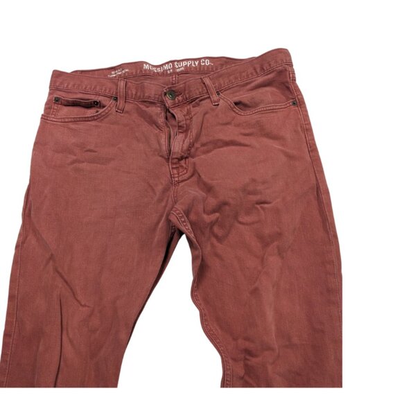 Maroon Red Mossimo Target Men's Jeans - Picture 4 of 4